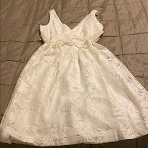 Evan Piccone Off White Dress